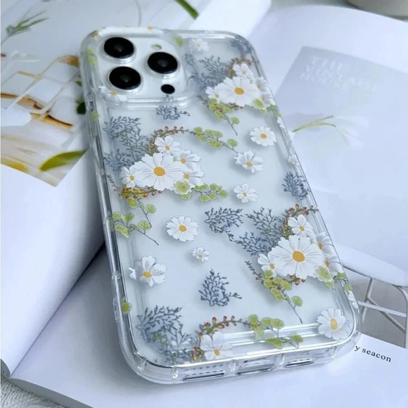 ⚠️Clearance iPhone 15/Pro/Pro Max Cute Floral Design Phone Case - Picture 3 of 3